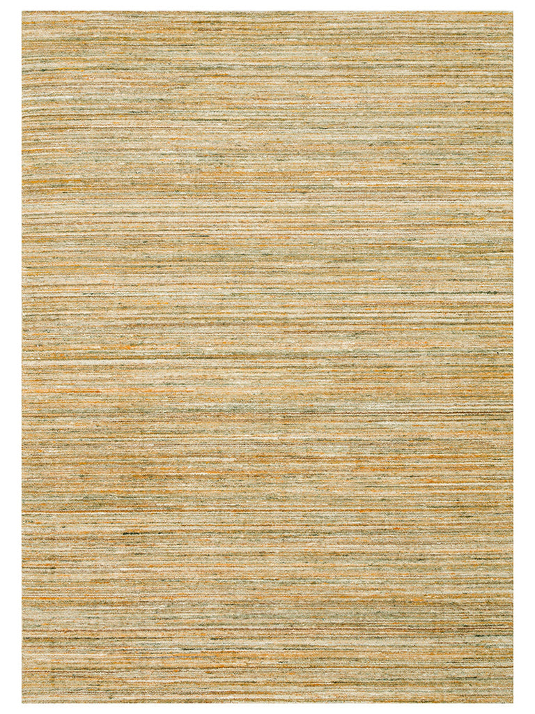 Helsinki Serie Tappeto moderno scandinavo intrecciato a mano in lana e viscosa 100% naturale per soggiorno, salotto LIME