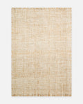 Hitit Series 100% Natural Wool and Jute Handwoven Traditional Living Room Sitting Room Bedroom Rug BEIGE