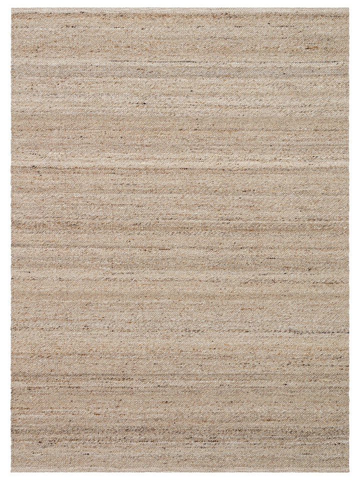 Jakarta Serie handgeknüpfter Teppich aus Wolle, Polyester und Baumwollmischung BEIGE