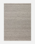 Jakarta Series Wool Polyester and Cotton Blend Handwoven Rug SILVER