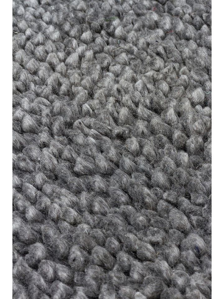Kanin Serisi El Dokuma Shaggy Yumuşak Salon Oturma Odası Yatak Odası Halı GREY - Carpetdocia