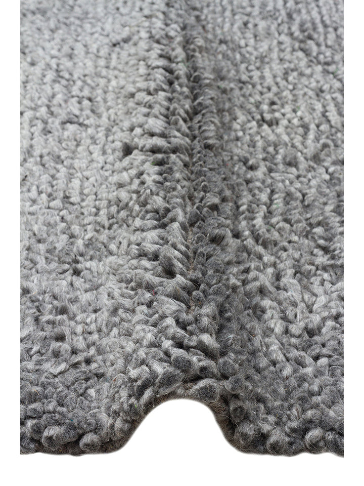Kanin Serisi El Dokuma Shaggy Yumuşak Salon Oturma Odası Yatak Odası Halı GREY - Carpetdocia