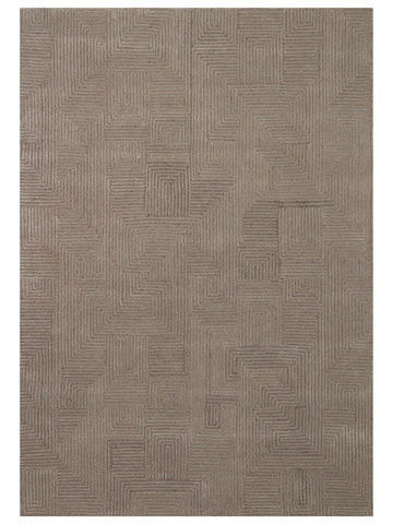 سجادة يدوية من مزيج الصوف والقطن من سلسلة Milano GREY