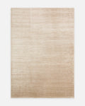 Tapis moderne tissé à la main de la série Portofino, 100 % viscose naturelle, laine et coton, pour salon ou séjour, BEIGE