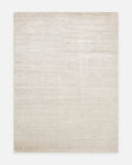 Tapis moderne tissé à la main de la série Portofino, 100 % viscose naturelle, laine et coton, pour salon ou séjour, IVOIRE