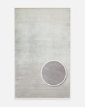 Montenegro Viscose Blend Simple Pattern Dense Weave Living Room Hallway Modern Carpet 01 GREY