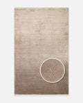 Montenegro Viscose Blend Simple Pattern Dense Weave Living Room Hallway Modern Carpet 01 VIZGREY
