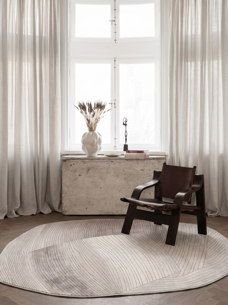 Monza Art Geometric Pattern High Quality Dense Weave Shiny Modern Living Room Carpet 07 CREAM GREY