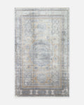 Mumbai Series Classic Pattern High Quality Dense Weave Shiny Living Room Carpet 04 ANTHRACITE GOLD