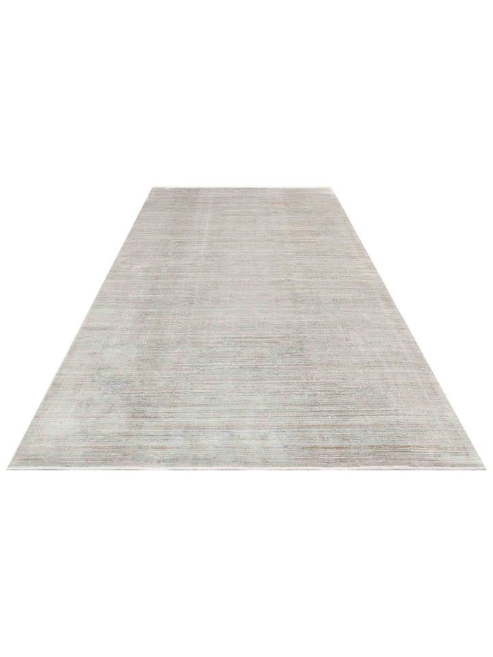 Mumbai Serisi Modern Desenli Yüksek Kalite Sık Dokuma Parlak Salon Halısı 02 STONE - Carpetdocia