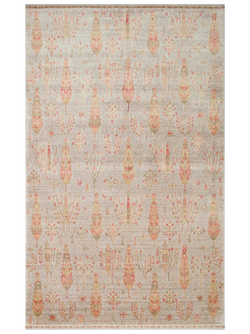 Oushak Carnaval 100% Natural Easy to Clean Handcrafted TENCEL™ Modern Uşak Carpet 08 BEIGE AUTUMN