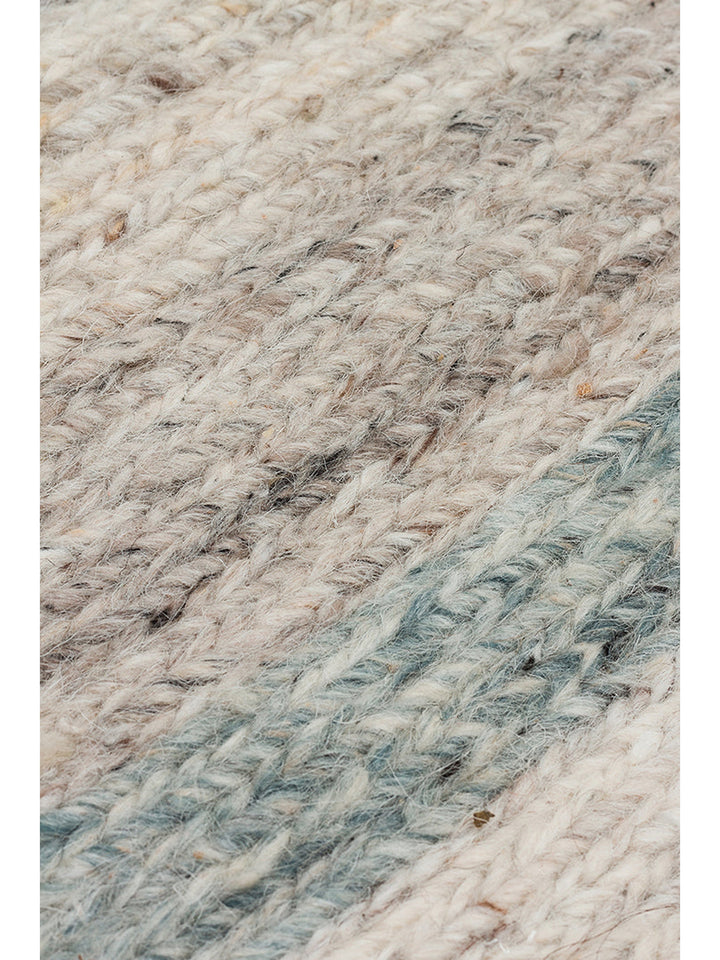 Paglia Serisi %100 Naturel Yeni Zelanda Yünü Sumak Düğümü El Dokuma Salon Oturma Odası Halı GBLUE - Carpetdocia