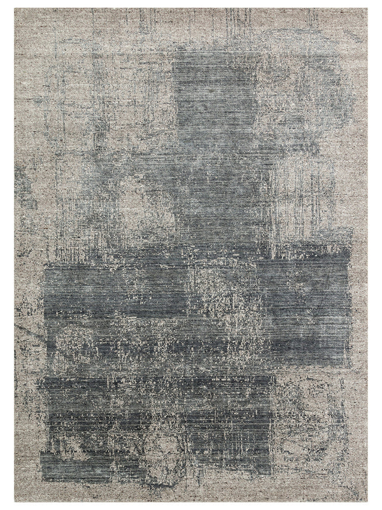 Palette Series 100% Natural Wool Viscose Cotton Handwoven Scandinavian Living Room Sitting Room Rug COALD