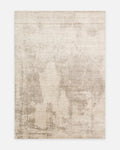 Palette Series 100% Natural Wool, Viscose and Cotton Handwoven Scandinavian Living Room Rug NATBEG