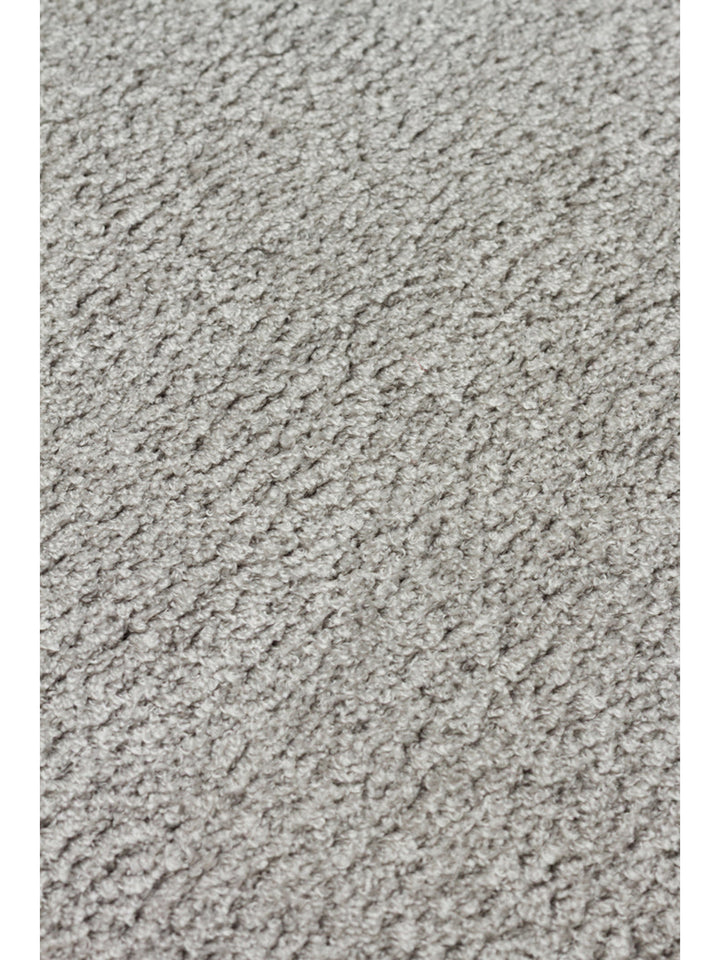 Peace Art Hav Toz Vermez Yumuşak Tuşeli Zarif Shaggy Halı 02 GREY - Carpetdocia