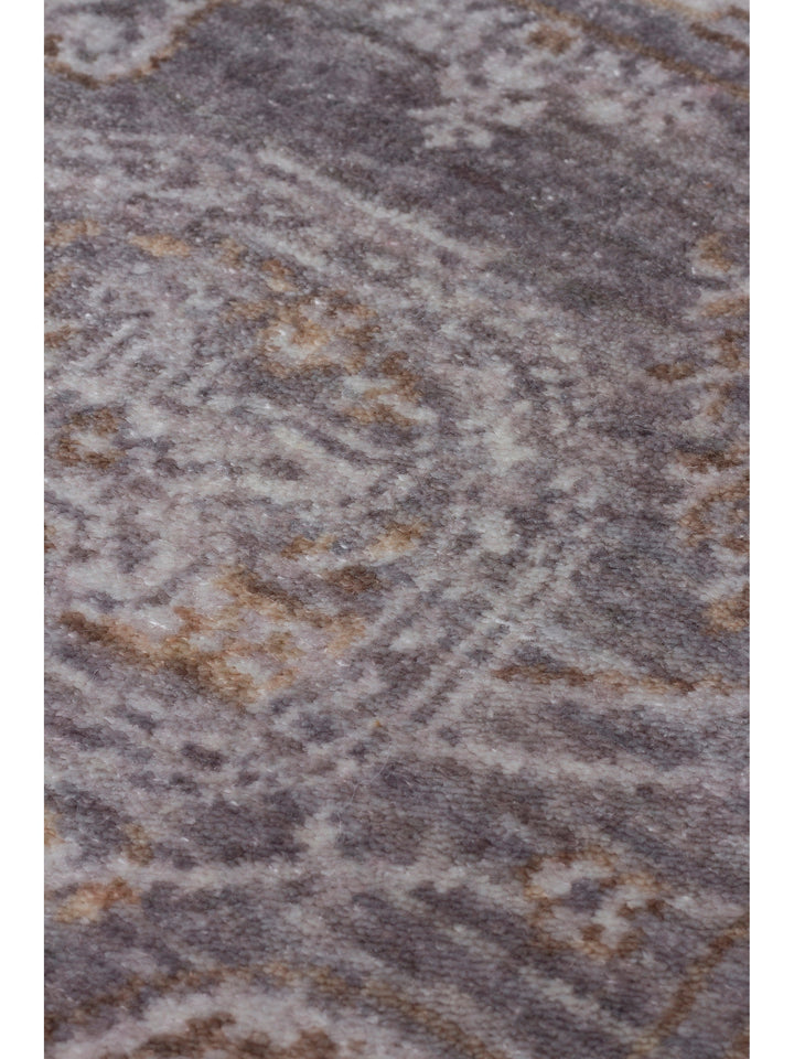 Çırağan %100 Naturel Özel Işıltılı El Emeği ile Özel Tezgahlarda Üretilen Tensel Uşak Halısı 3DGRBRZ - Carpetdocia