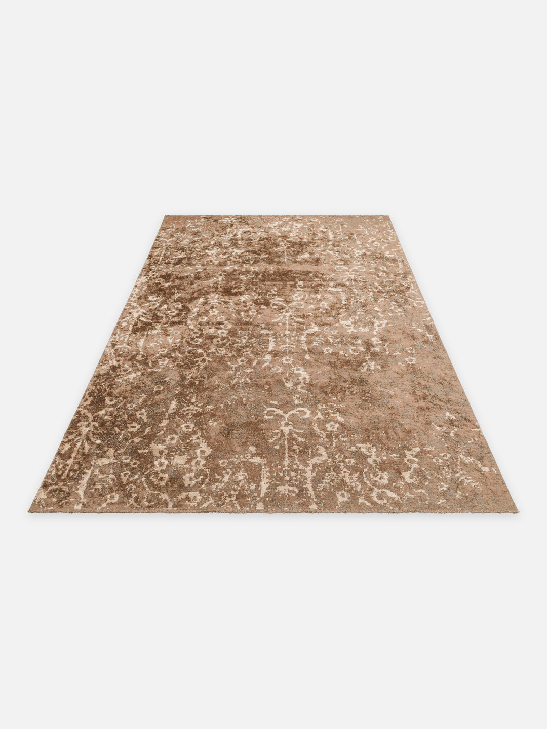 Ruggadocia Damask Mocha Vintage Desenli Halı detay