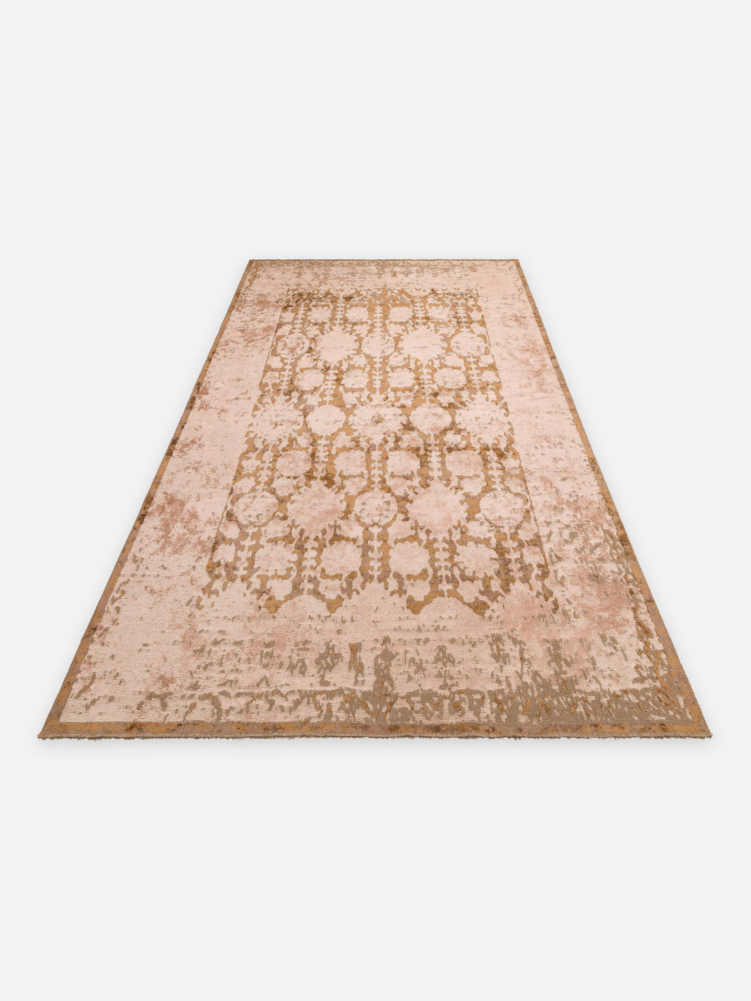 Ruggadocia Khotan Kafes Desenli Halı detay