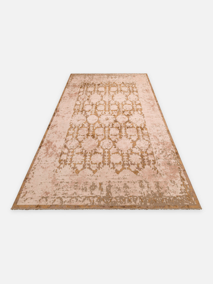 Ruggadocia Khotan Kafes Desenli Halı detay