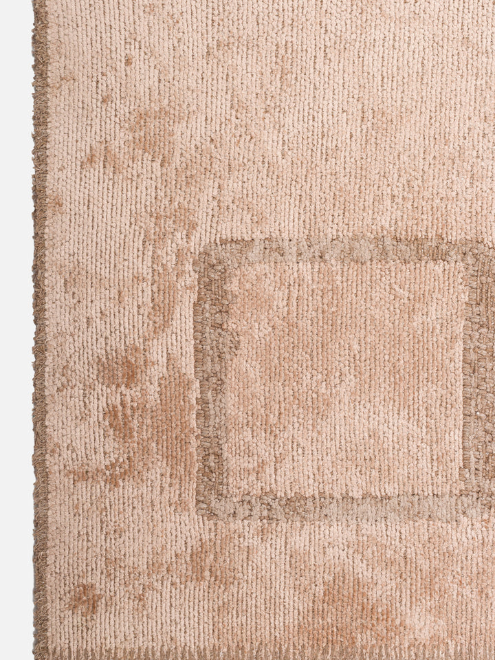 Ruggadocia Quadra Mocha Kare Desenli Halı detay