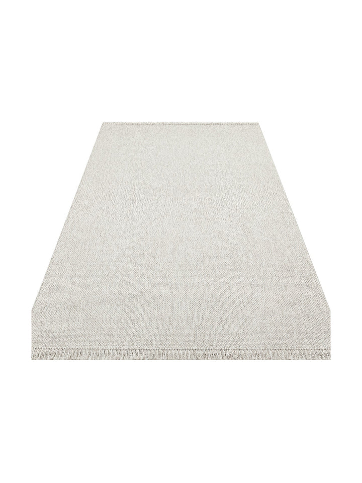 İskandinav Serisi Hasır Dokuma Oturma Odası Koridor Antre Mutfak Modern Halı PLAIN GREY - Carpetdocia