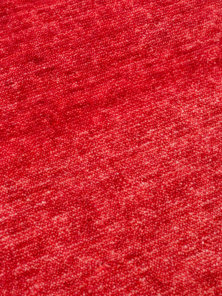 Victoria %100 TENCEL™ Lyocell El Emeği ile Üretilen Halı RED SHERBET doku detayı