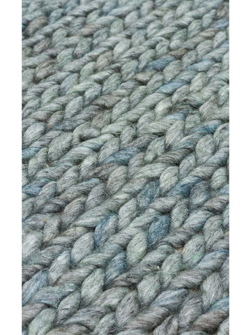 Woolstar %100 Naturel Kazak Desenli Salon Oturma Odası Koridor Antre El Dokuma Örgü Halı ARONA - Carpetdocia